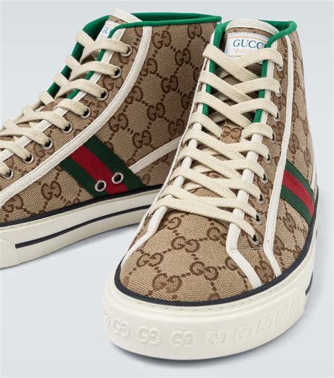 gucci tennis shoes review|Gucci tennis 1977 high top.